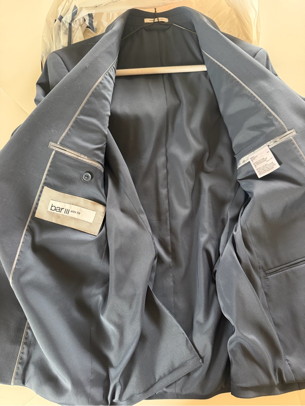 Bar III Slate Blue Men's Sport Coat